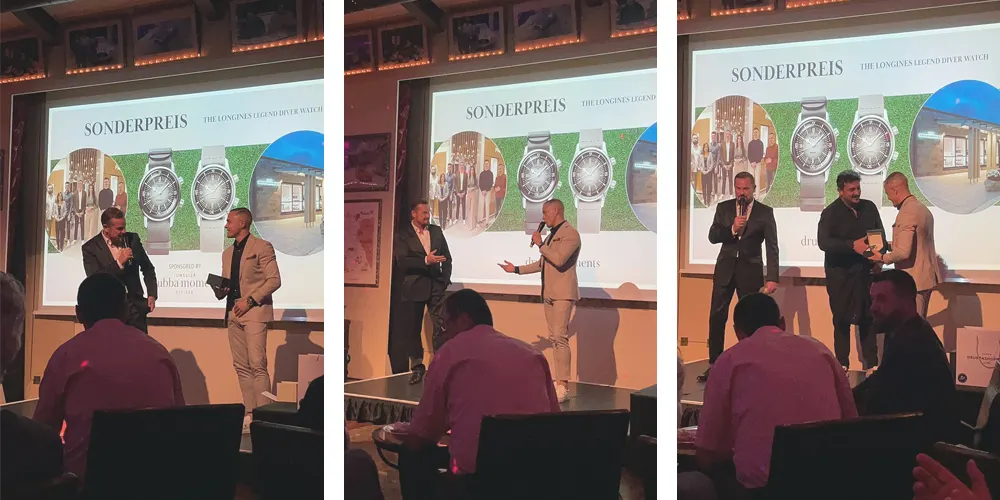 Juwelier DRUBBA MOMENTS beim Europa-Park Eagles Charity Golf Cup